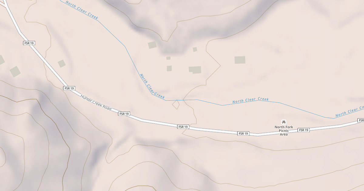 Map preview of HUNTER WORK CENTER