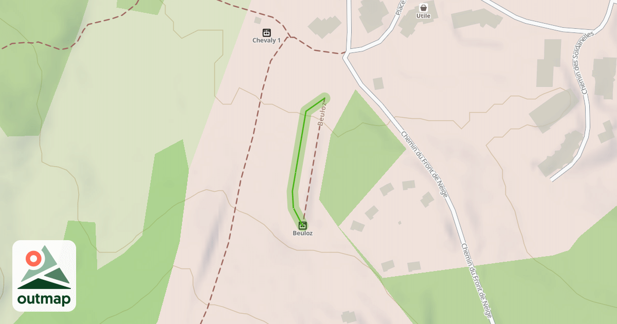 Map of Beuloz
