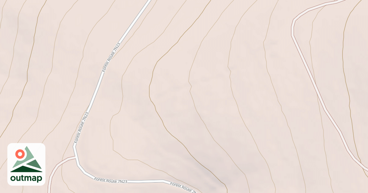 Map of CALAVERAS DM OHV-4X4