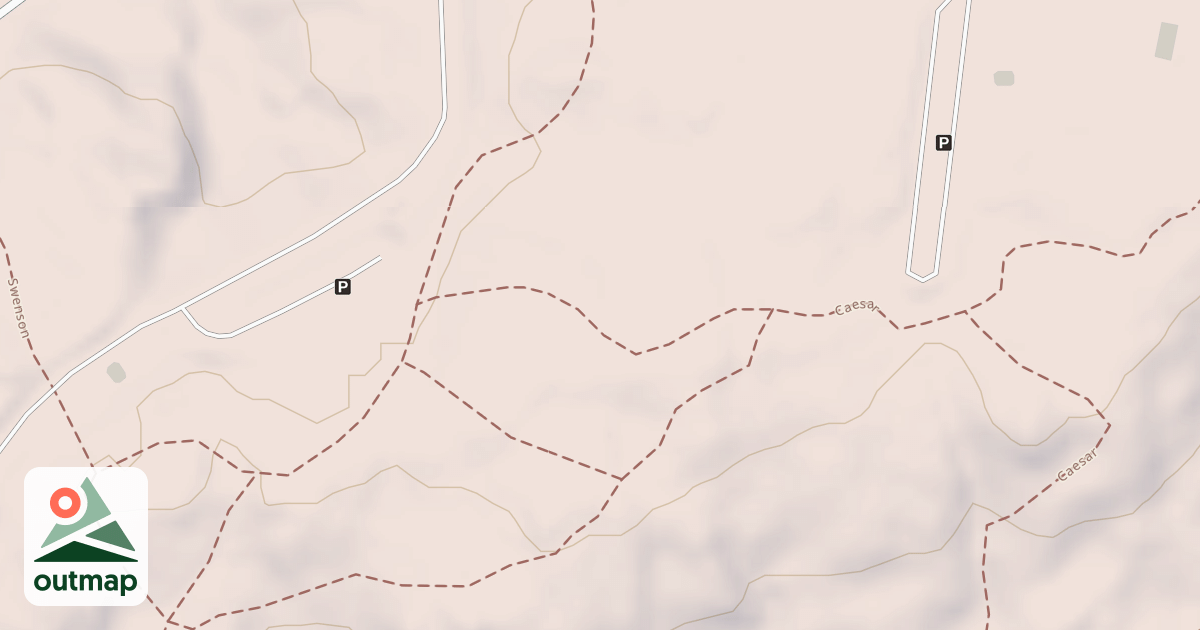 Map of Caesar Trail