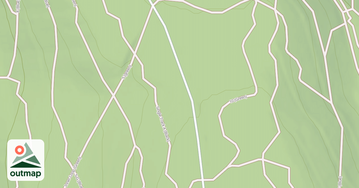 Map of Rock Run ATV Trails