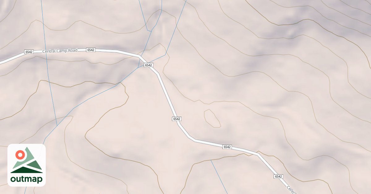 Map of CENTRAL CAMP T3