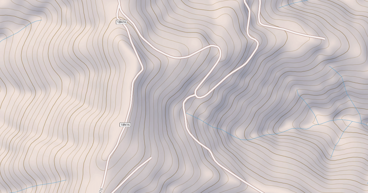 Map preview of SHELLY CREEK RIDGE
