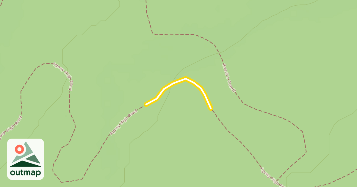Map of Agony High Road