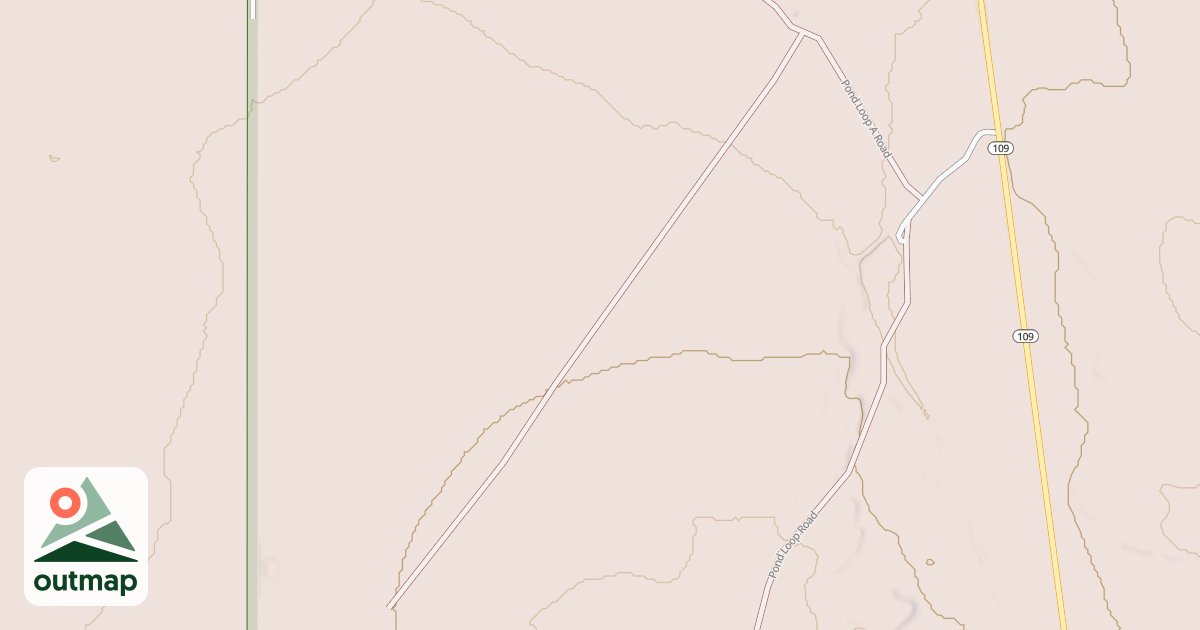 Map of POND LOOP AA