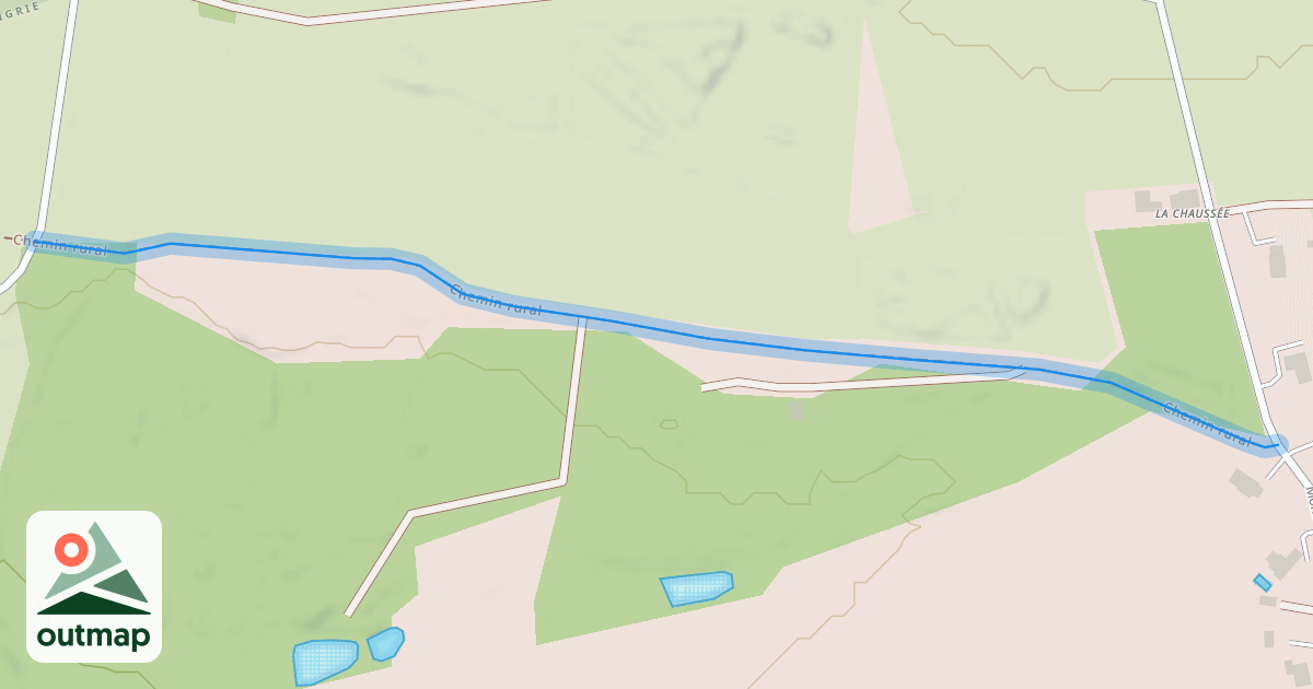 Map of Chemin rural