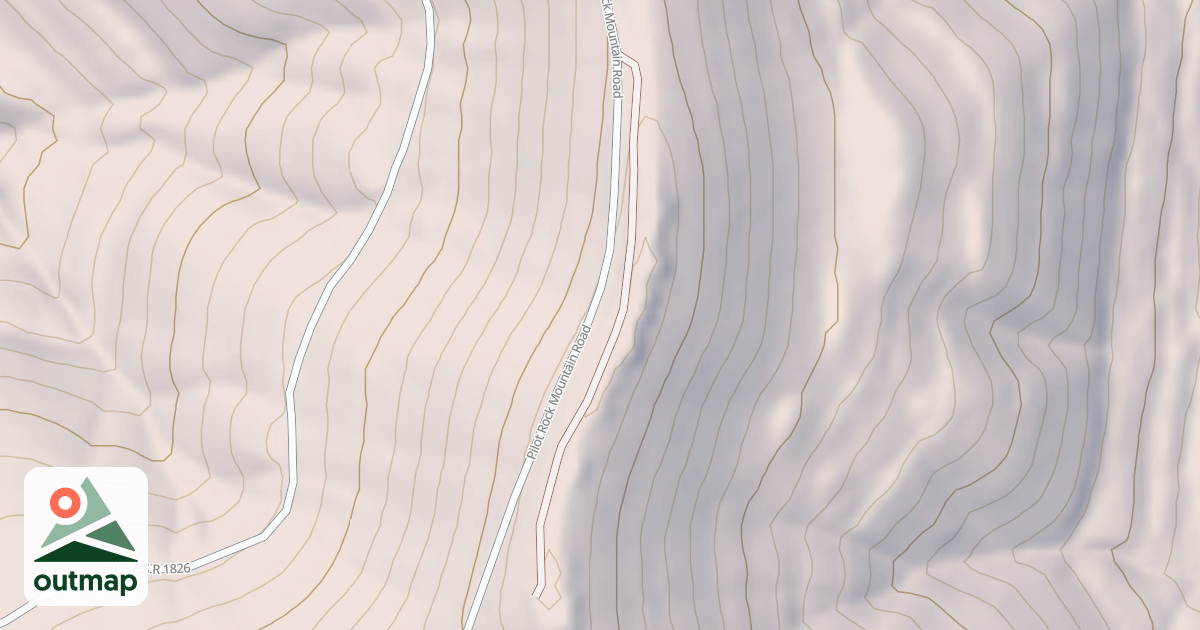 Map of PILOT KNOB