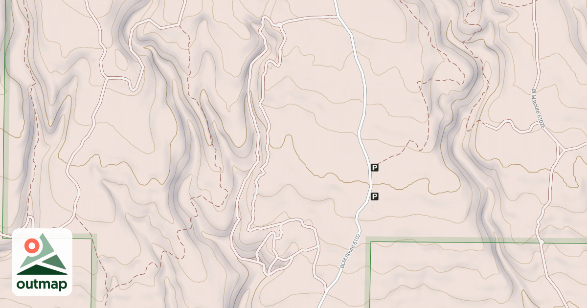 Map of BLM National GTLF Public Motorized Roads 2cc32656-835f-440d-b124-f206938bb2eb