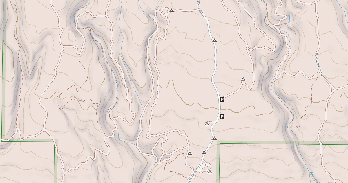 Map preview of BLM National GTLF Public Motorized Roads 2cc32656-835f-440d-b124-f206938bb2eb