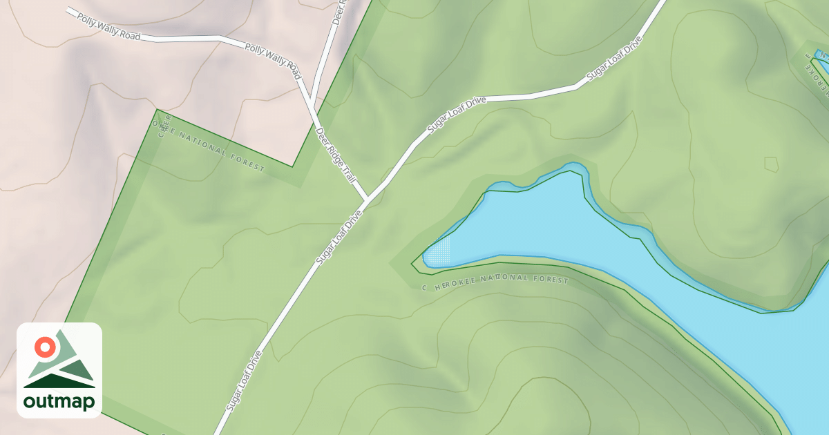 Map of KING SLOUGH