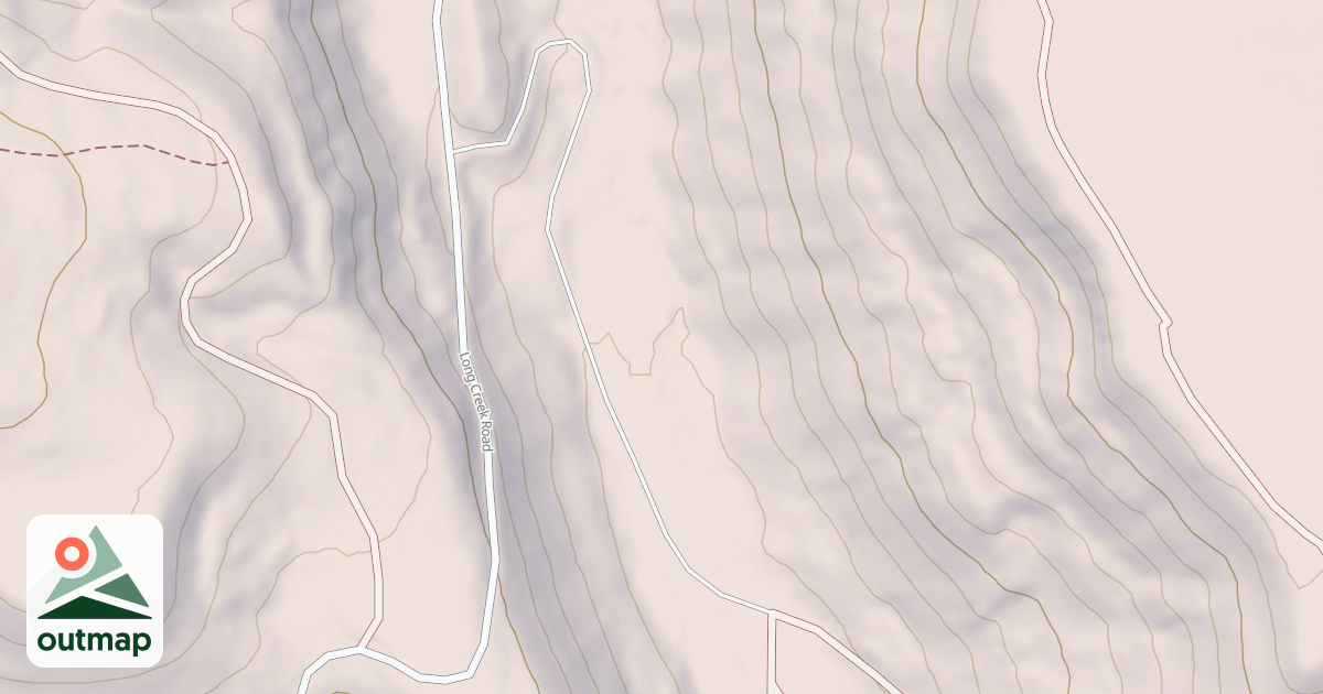 Map of GAP LAKE