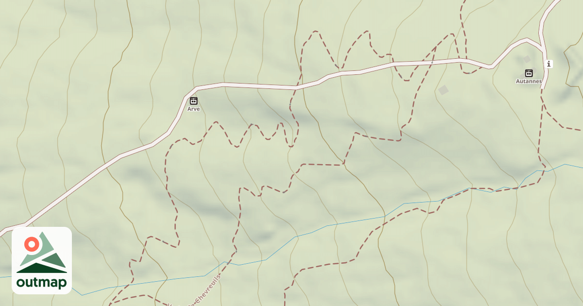 Map of Stade filmé