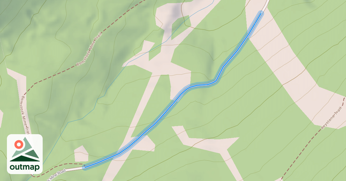Map of Thaynes Canyon
