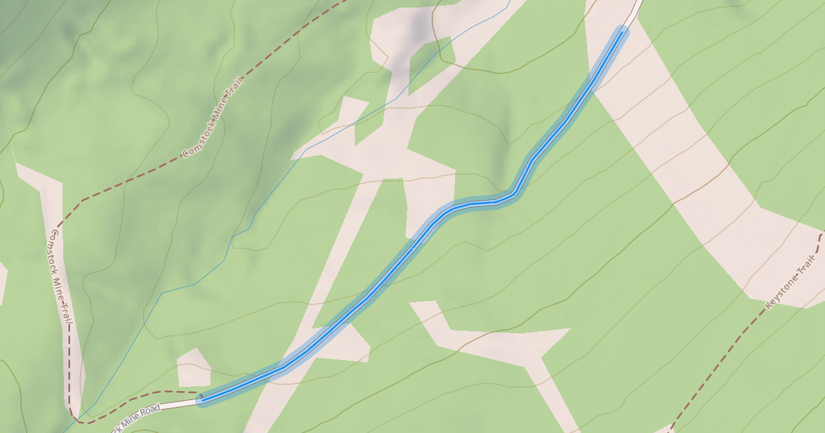 Map preview of Thaynes Canyon