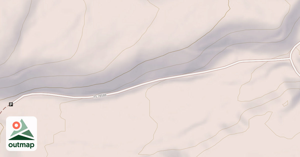 Map of USFS National Forest System Roads {132D3097-D38B-4905-A22B-A34DF864AD93}