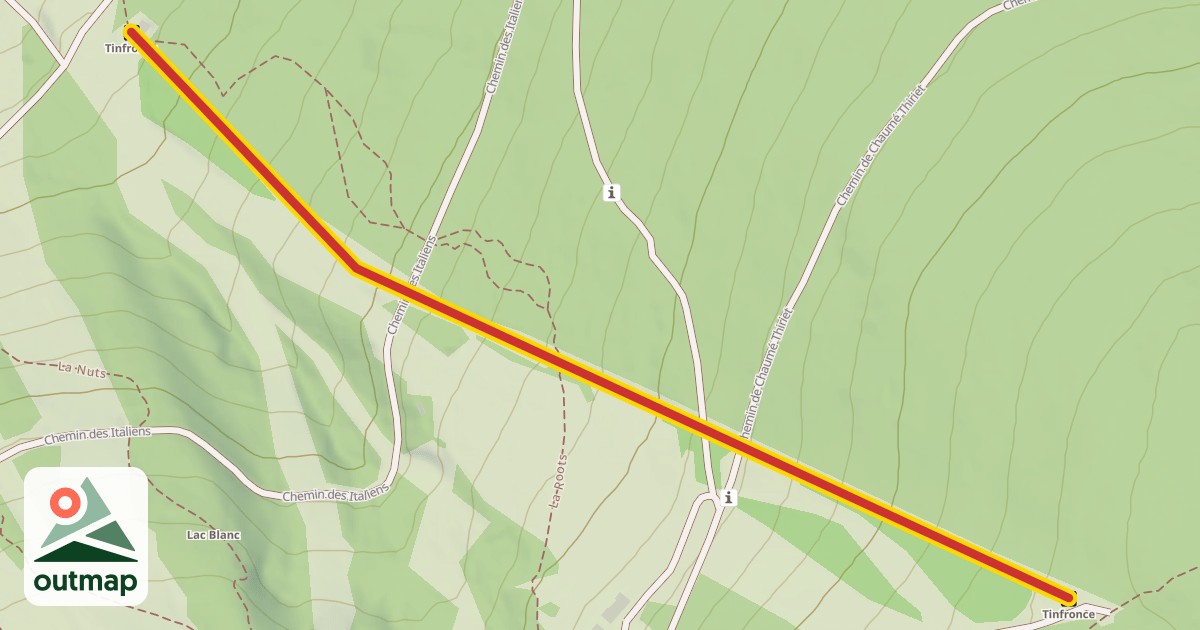 Map of Tinfronce