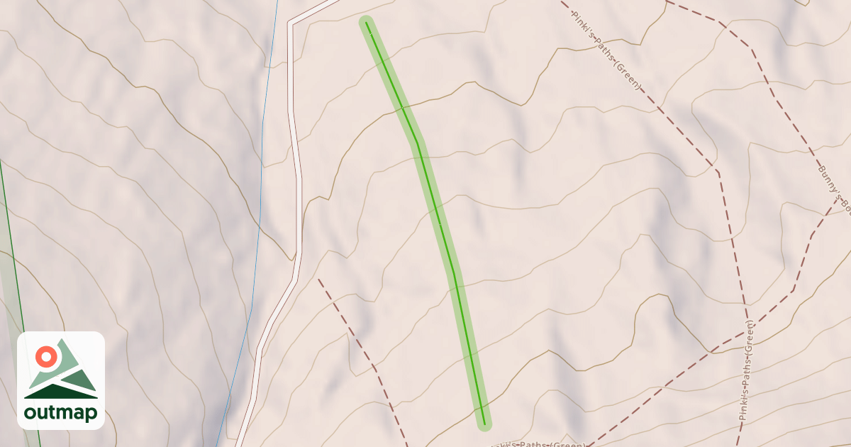 Map of Honey Run