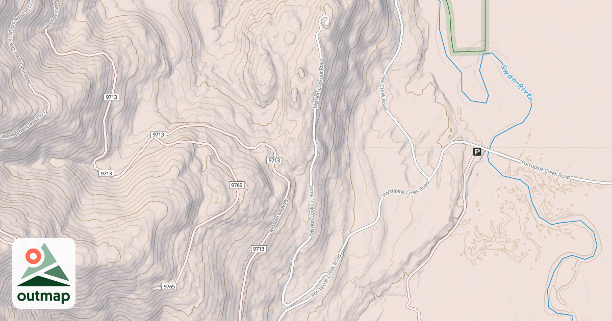 Map of MISSION LOOKOUT