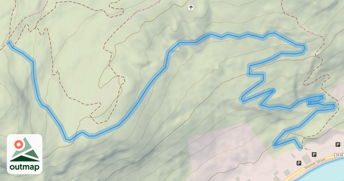 Map of Stairway to Heaven