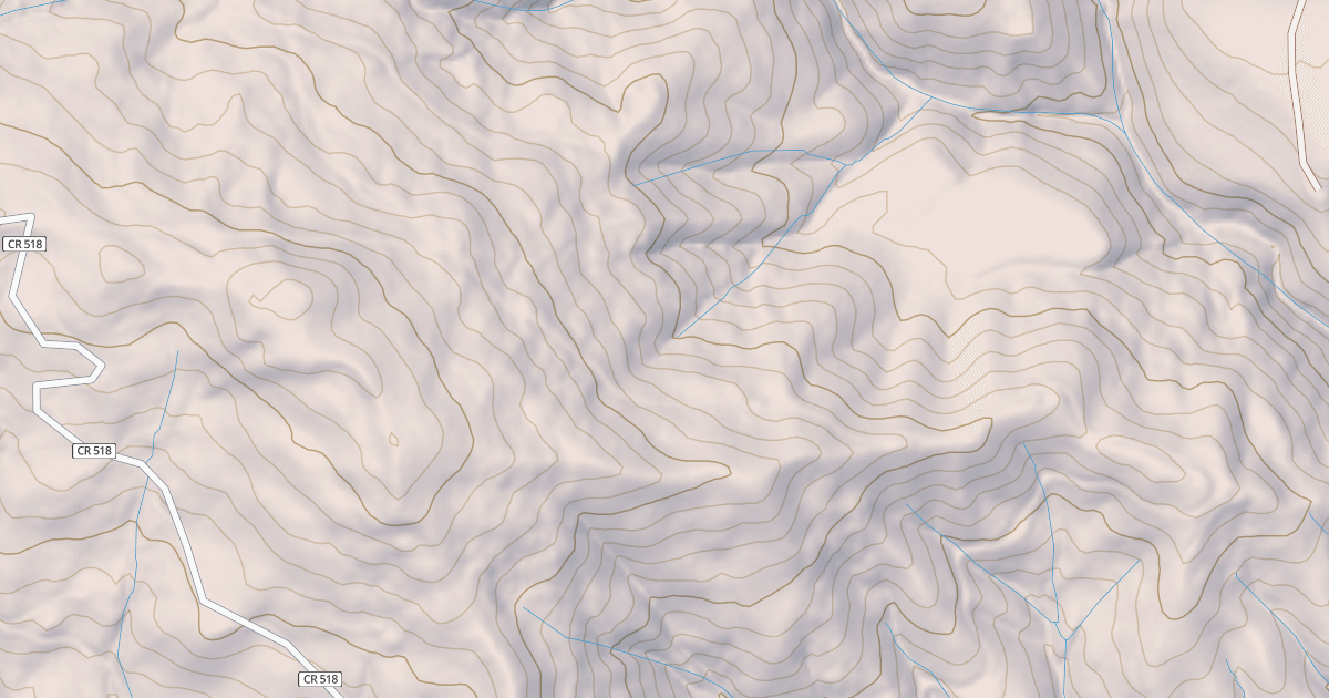 Map preview of BLUFF CR.- MAD RIVER