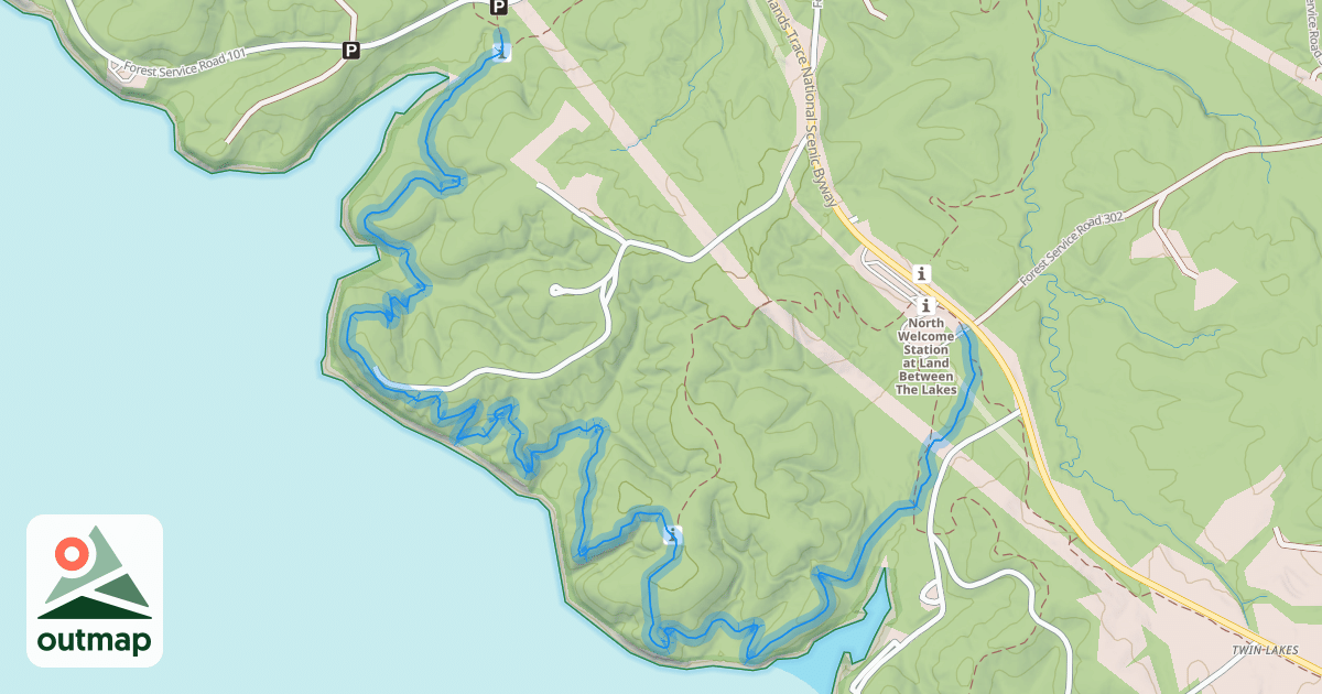 Map of Canal Loop Trail