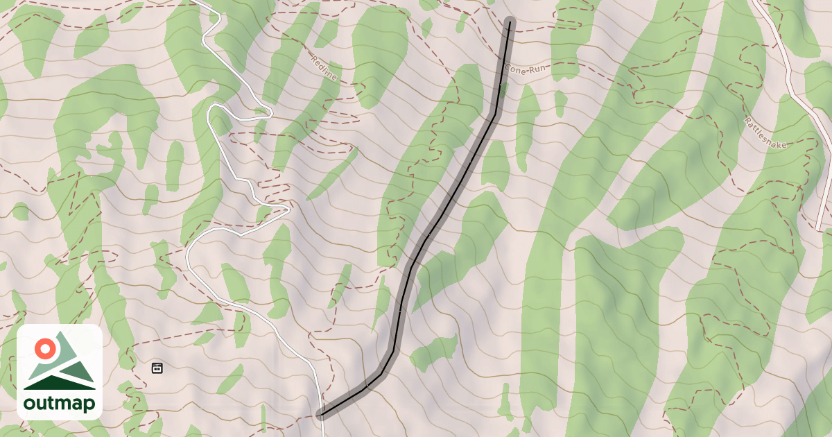 Map of Tippy Toe