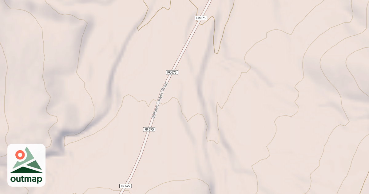 Map of USFS Motor Vehicle Use Map Roads {7BFF4AFA-AF59-4927-8705-C1634A577839}