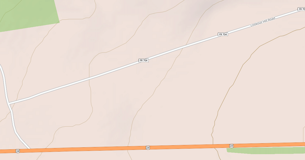 Map preview of LOOKOUT HILL
