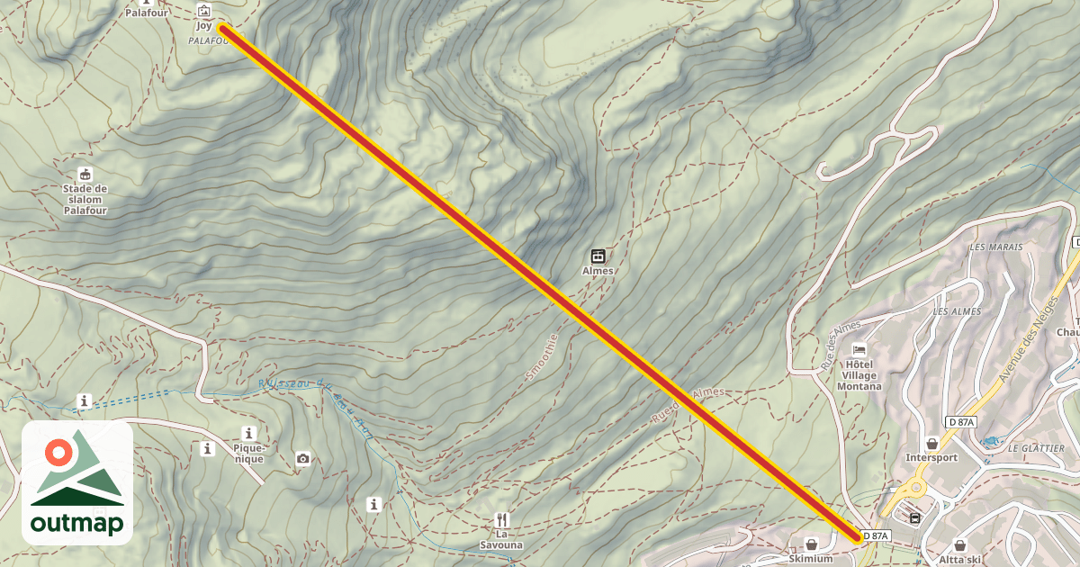 Map of Palafour
