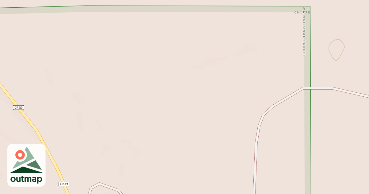 Map of FR 3845 SPUR A