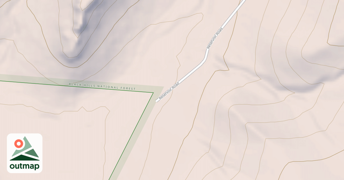 Map of HAY CREEK BR 1D