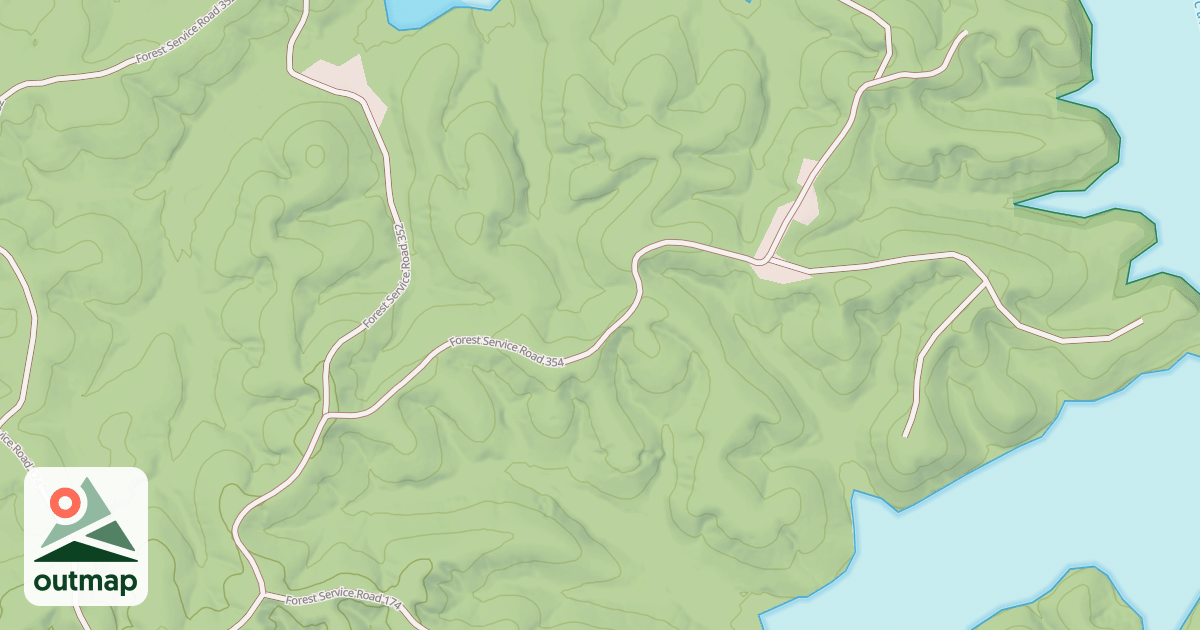 Map of FORDS BAY ACCESS ROAD