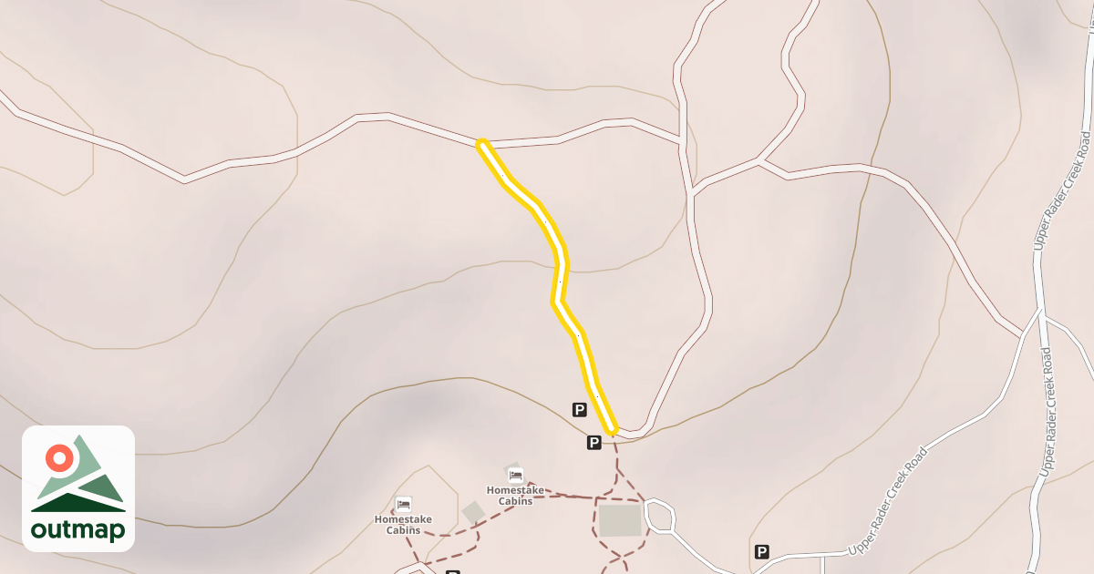 Map of High Road Shortcut