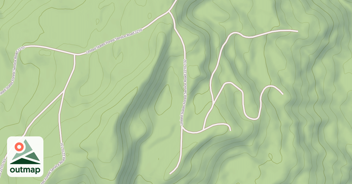 Map of USFS Motor Vehicle Use Map Roads {C842CB73-B54F-4839-BEF7-FF64C59BF12F}