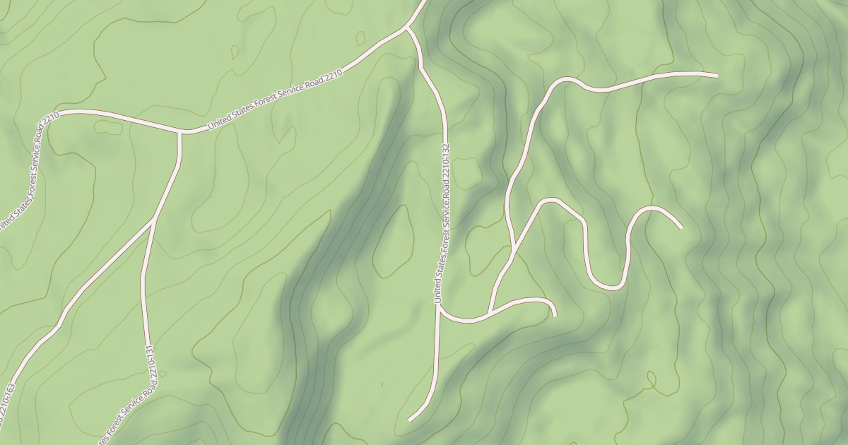 Map preview of USFS Motor Vehicle Use Map Roads {C842CB73-B54F-4839-BEF7-FF64C59BF12F}
