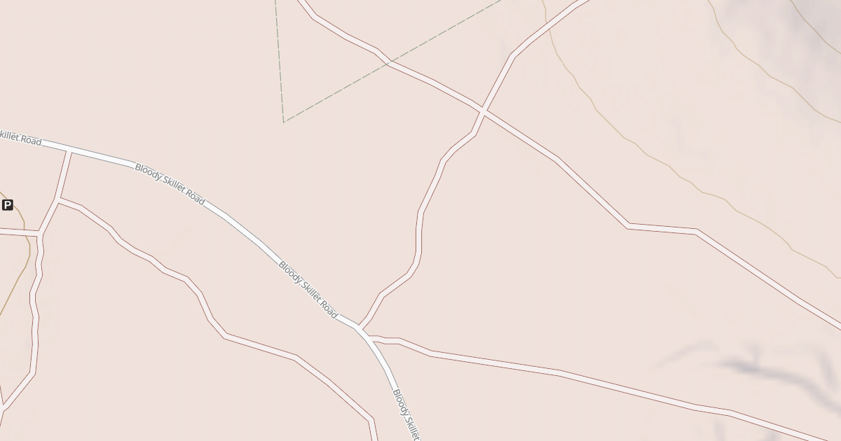 Map preview of Bloody Skillet ATV Trail