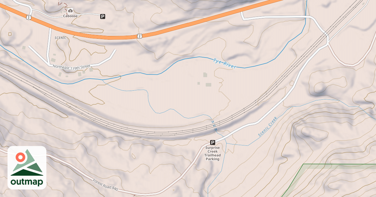 Map of 2609 SCENIC COMPOUND