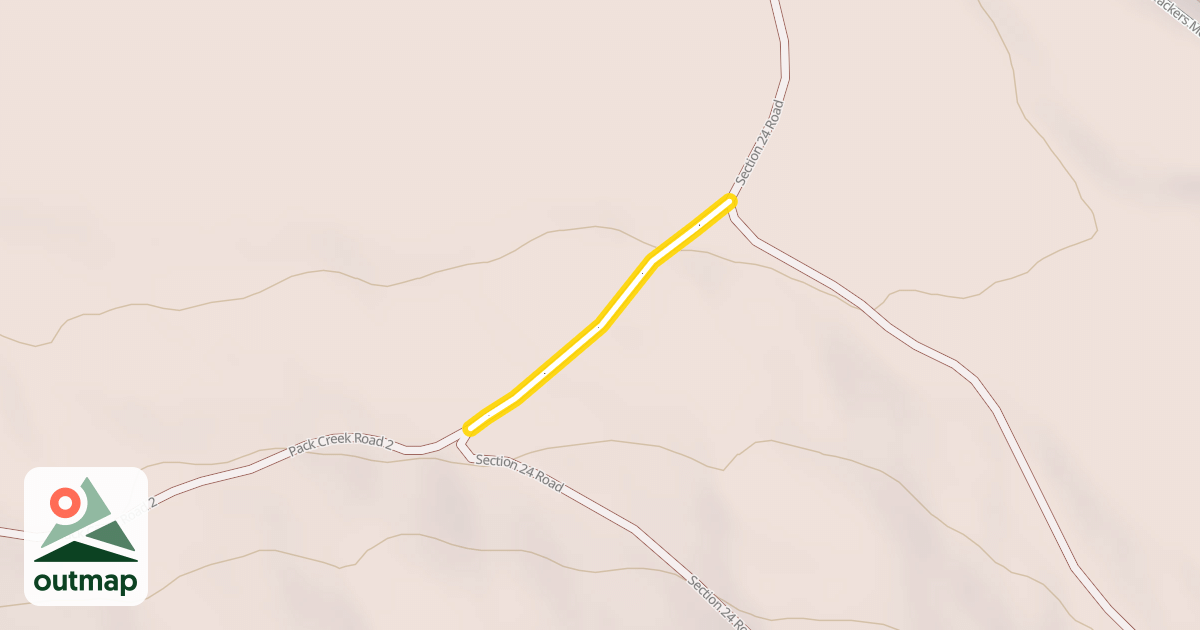 Map of Section 24 Road