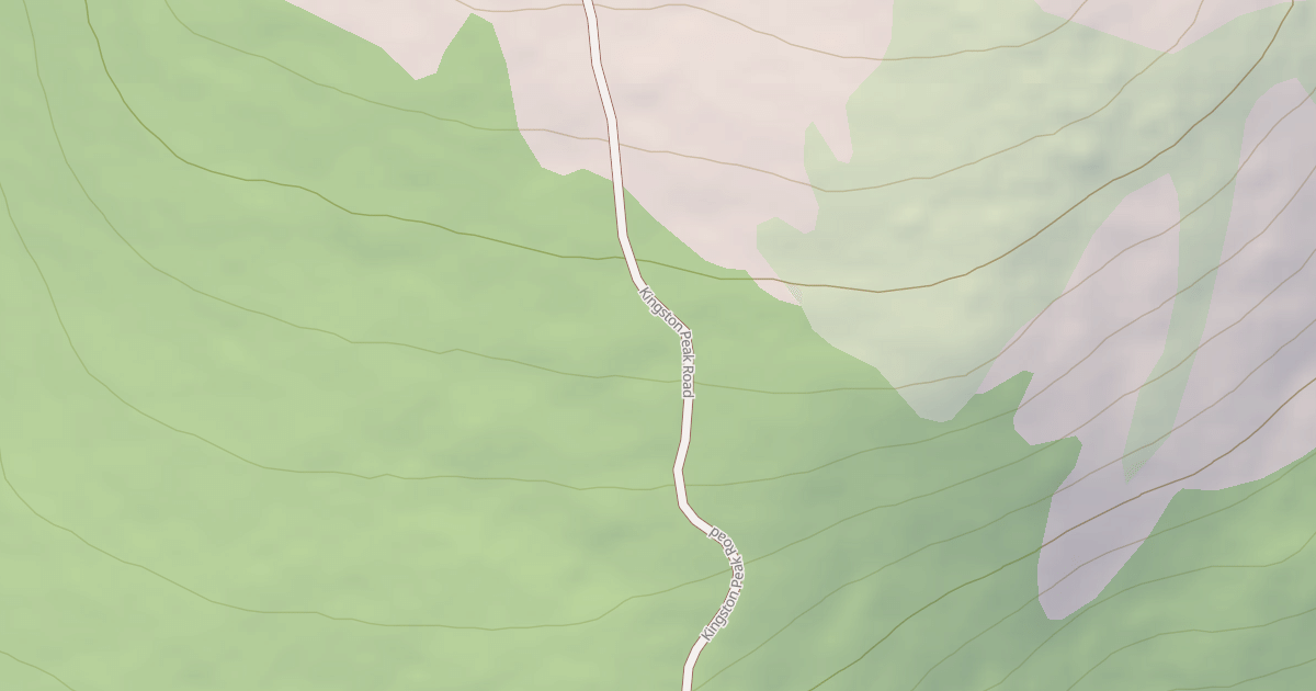 Map preview of KINGSTON PEAK