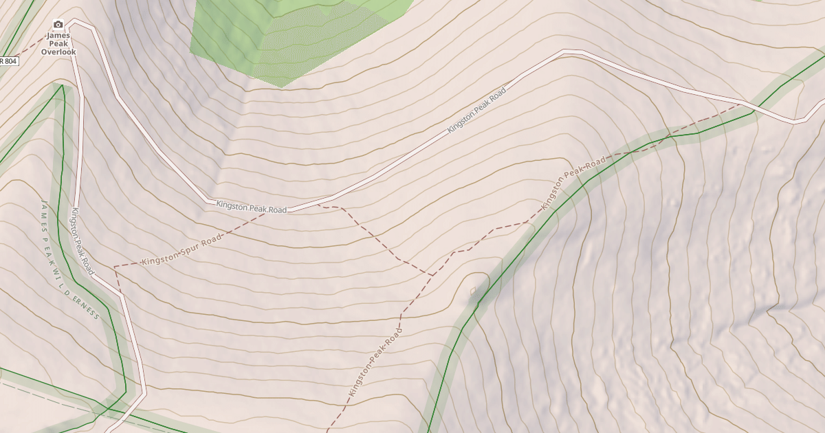 Map preview of KINGSTON PEAK