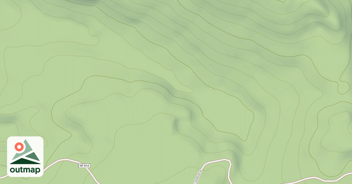 Map of Santiam Pass Ohv Jeep Tr #46