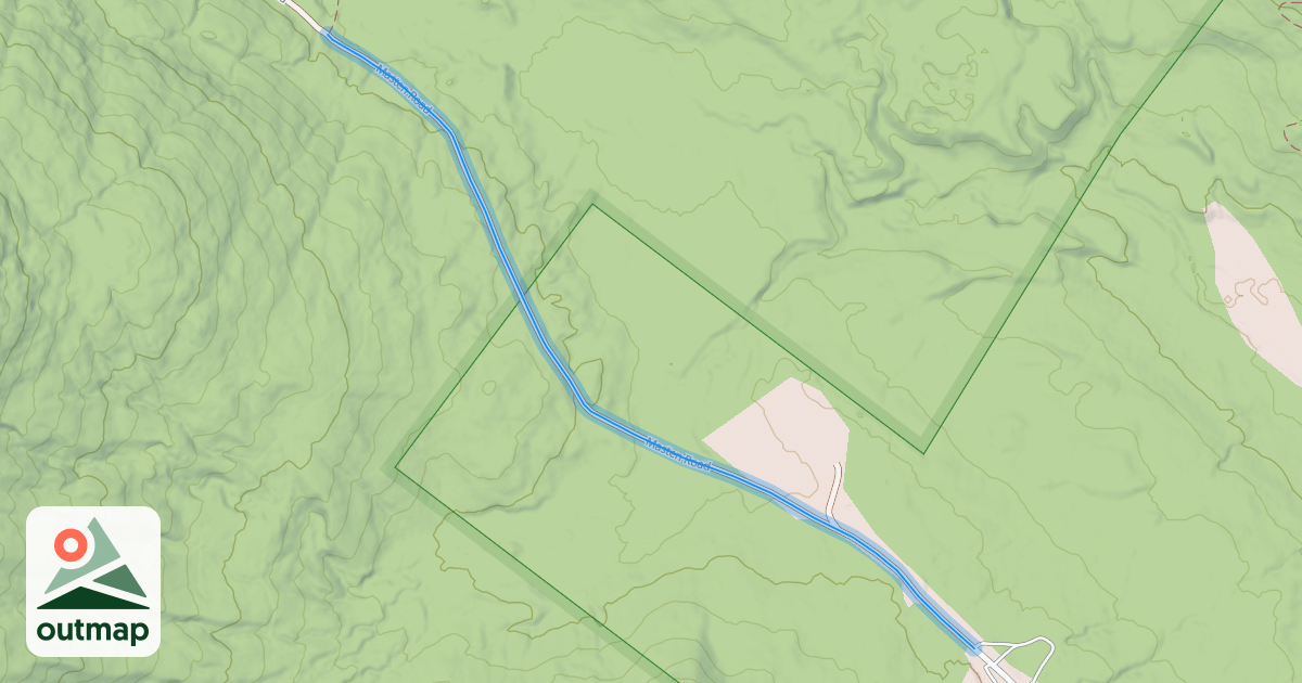 Map of Masten Road