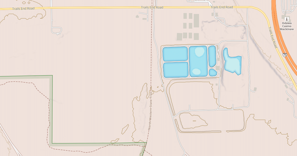 Map preview of North Country National Scenic Trail