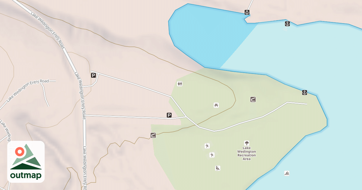 Map of WEDINGTON LODGE
