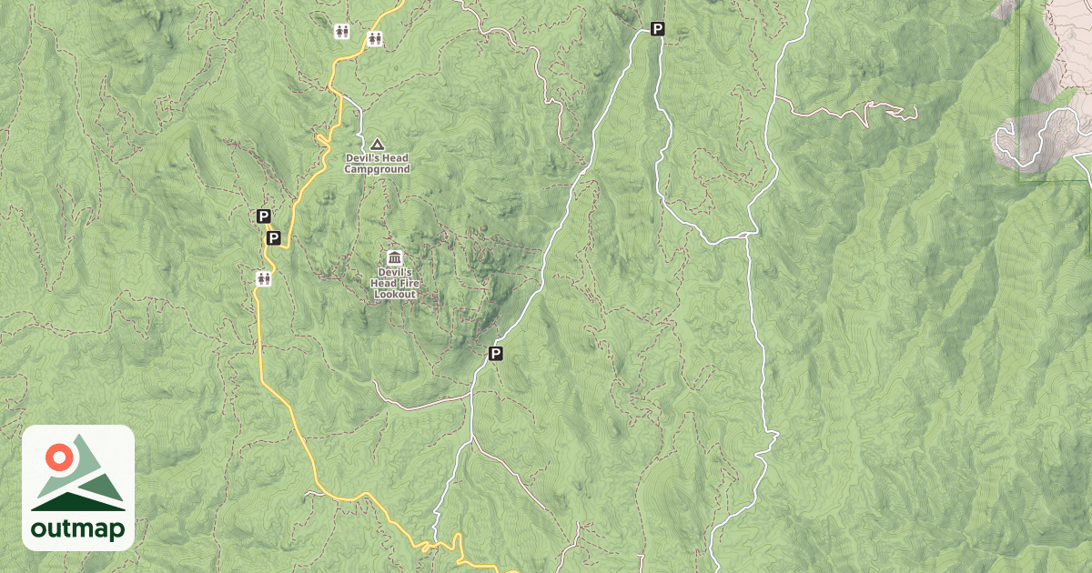 Map of JACKSON CREEK SOUTH