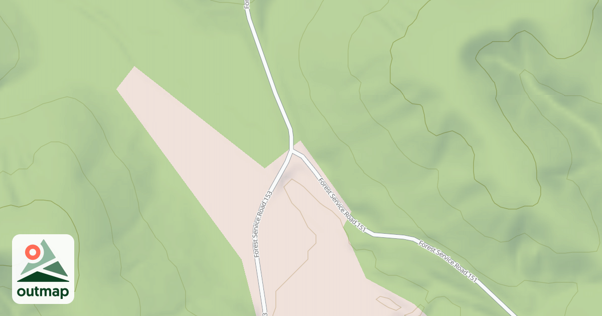 Map of LONG CREEK ROAD