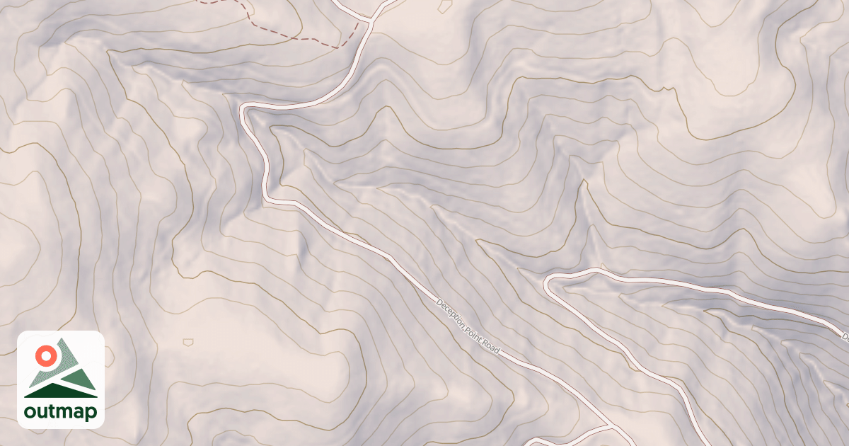 Map of DECEPTION POINT