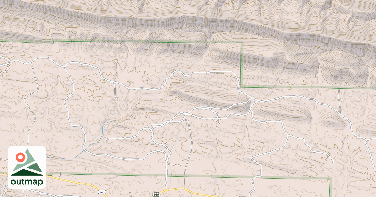 Map of USFS National Forest System Roads {E694525C-87B7-441D-94B9-D6CBC86274FA}