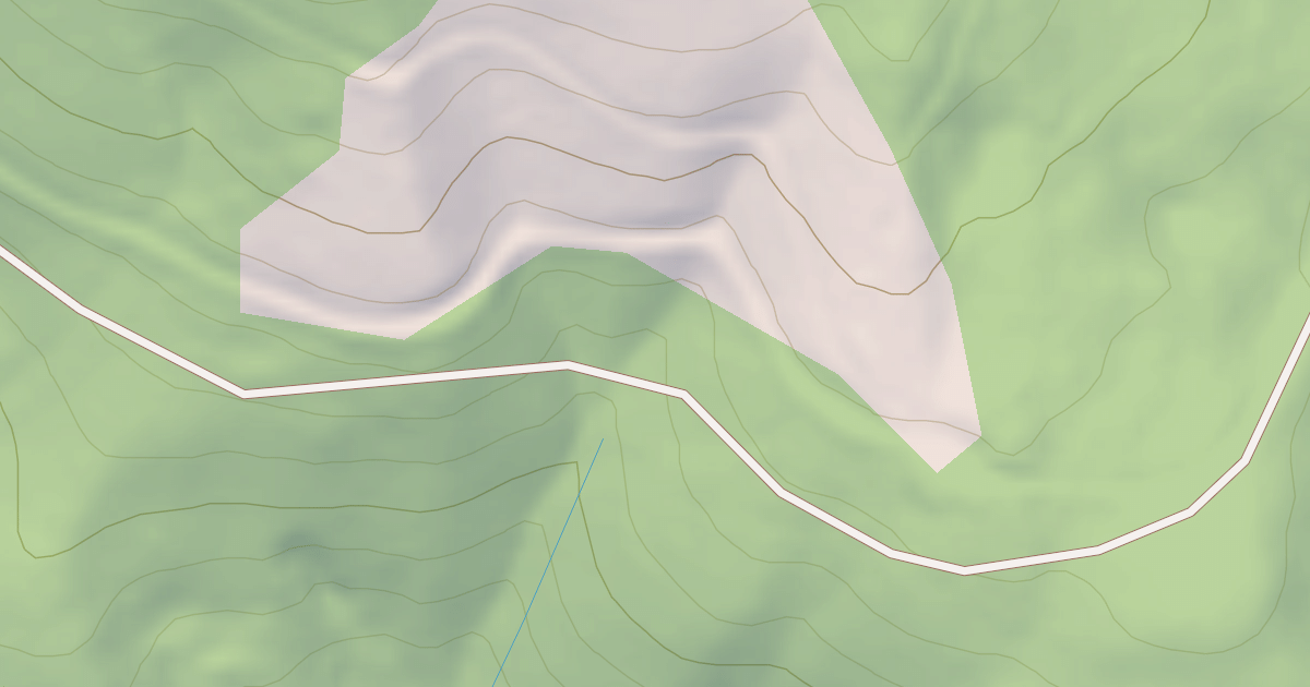 Map preview of UPPER RED MOUNTAIN