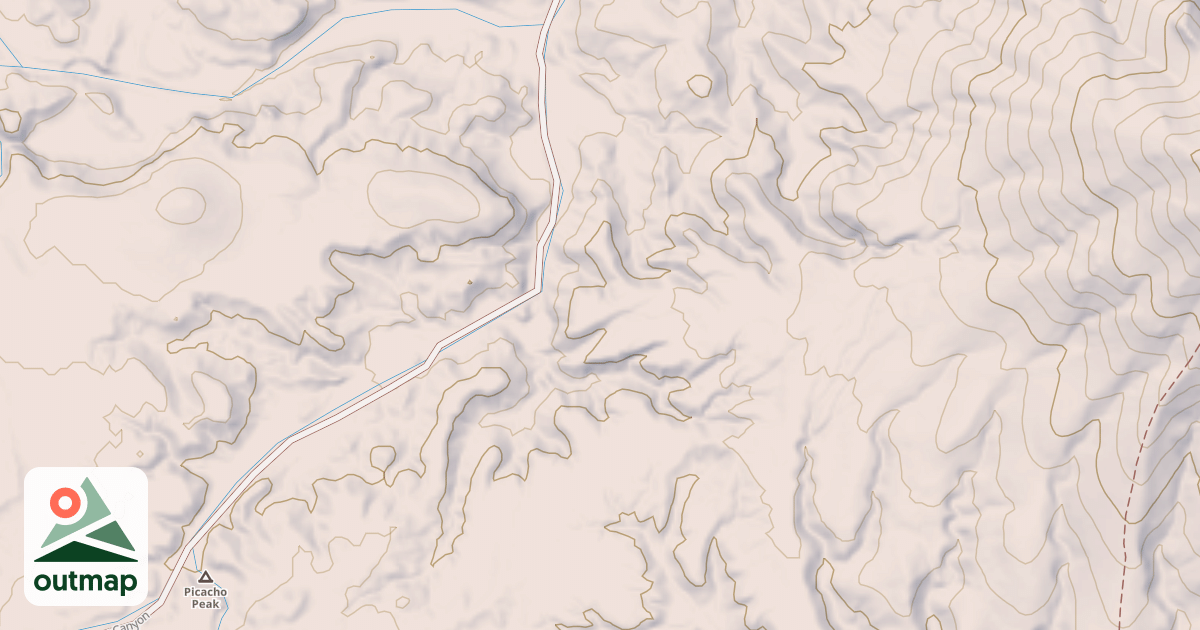 Map of Vaquilla Trail
